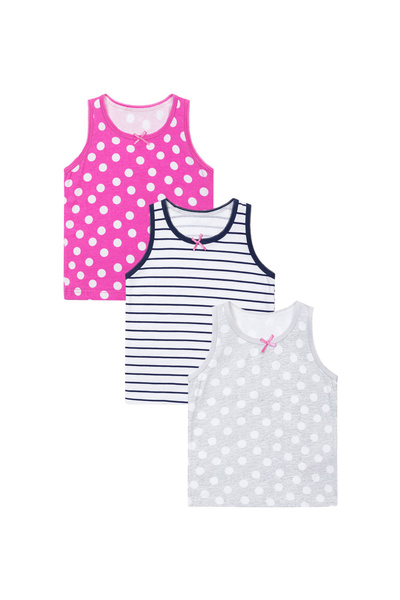 Minoti - Spot Strips Vests - Multicolor