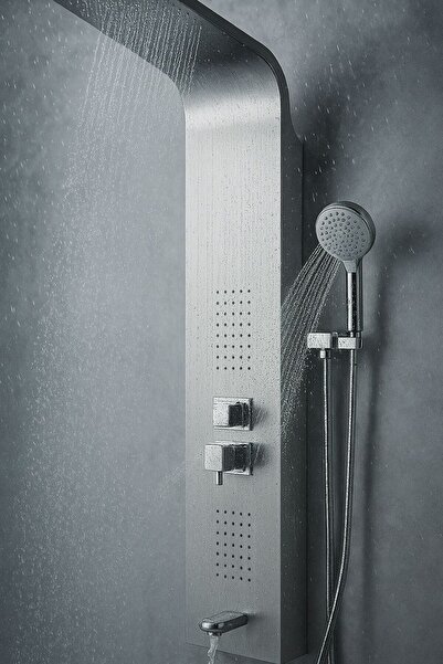 Birr Shower KUĞU DİKEY MASAJLI DUŞ SETİ