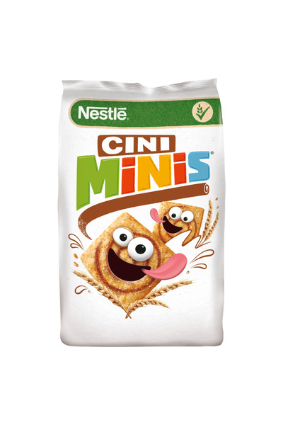 Nestle Cini Minis cereal squares with cinnamon flavor, Nestle, 250 g
