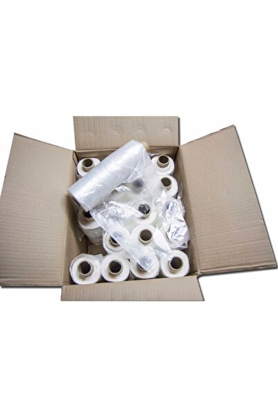 YILMAZ Rulo Poşet Orta Boy 130'lu Market Manav Poşeti Şeffaf Renk Meyve Sebze...