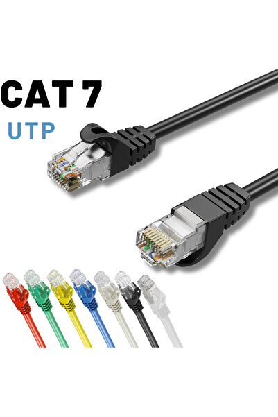 IRENIS 50 cm CAT7 UTP Ethernet Network İnternet Lan Ağ Kablosu