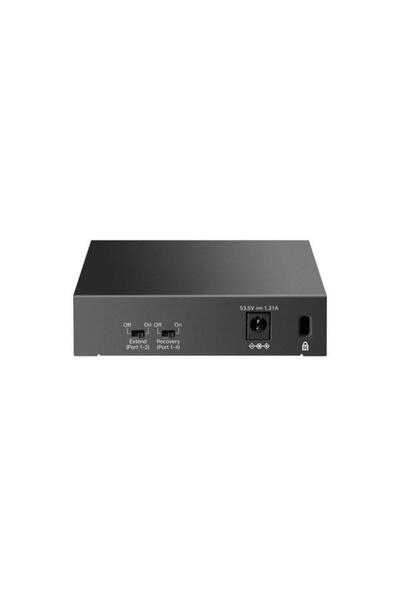 TP-LINK Switch LS105GP Gigabit, 4 porturi PoE+, 65W, 10 Gbps, Negru