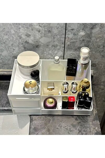 VİALEX Organizator de baie Diamond Organizator practic de baie pentru cremă, ...