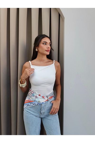 ESRAHELVACI Ecru Twisted Blouse