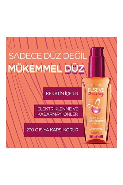 ELSEVE DREAM LONG MÜKEMMEL DÜZ PÜRÜSSÜZLEŞTİRİCİ SERUM