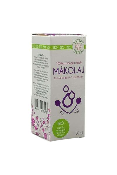 Balint Ulei din seminte de mac bio 100% presat la rece 50 ml