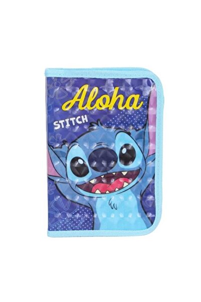 Disney Penar 1 fermoar 2 extensii neechipat Stitch, Albastru