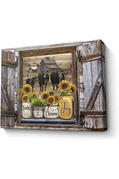 Emoda home Trove برطمانات ماسون من باريلوري على شكل دوار الشمس على نافذة ريفي...