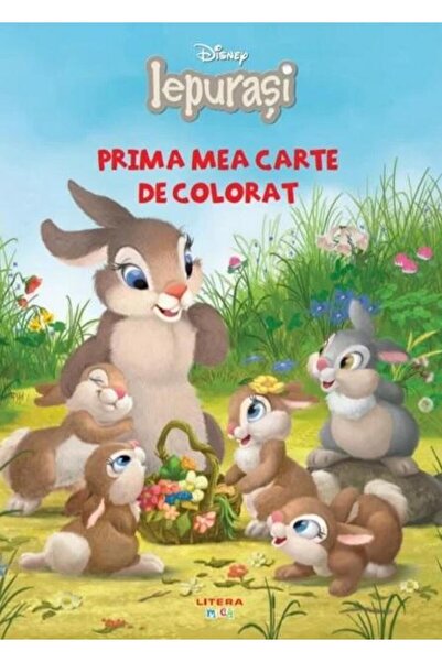 Editura Litera Disney. Iepurasi. Prima mea carte de colorat, Disn