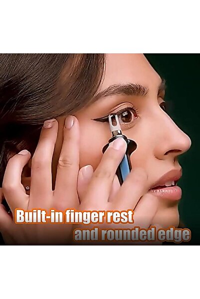 fulina 3 pcs Eyeliner Applicator Tool,Silicone Eyeliner Guide with Eyeliner Cream Reusable Waterproof