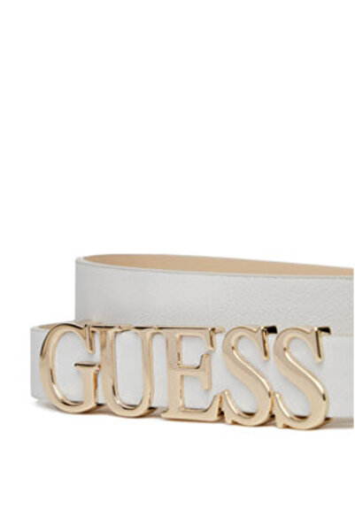 Guess Curea de damă albă BW9231P5235
