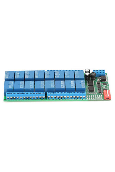 OEM Modul Releu 16 Canale, MODBUS RTU RS485, 12V DC
