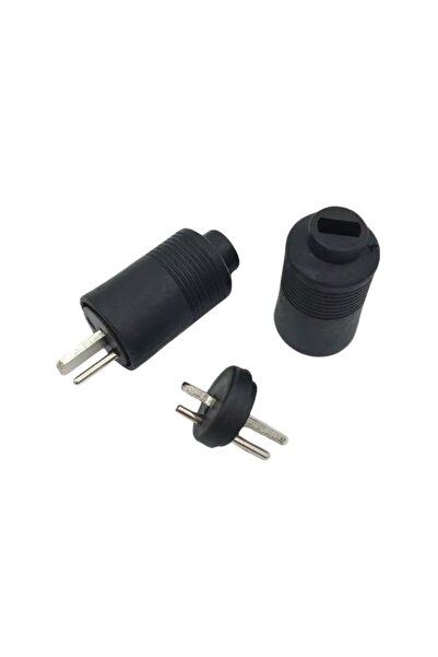 Motorobit 2 Pin DIN Dişi-Erkek Hoparlör Konnektörü