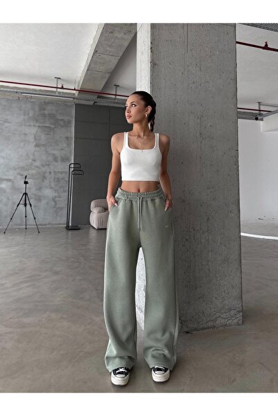 OYKUWEAR OW Baggy Oversize Mint Eşofman Altı