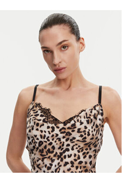 Guess Rochie de seară pentru femei, maro, W5GT10WF1T2