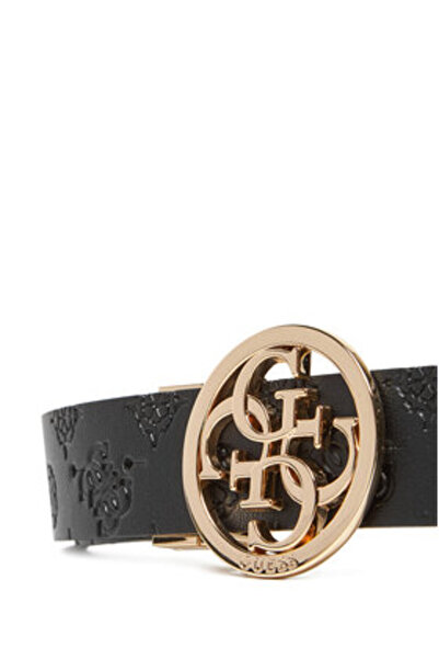 Guess Curea de damă neagră BW9253P5335