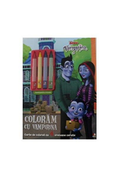 Editura Litera Disney. Vampirina. Coloram cu Vampirina. Contine 4