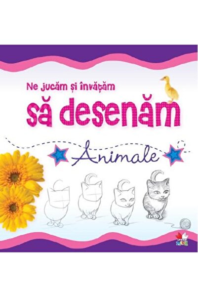Editura Litera Ne jucam si invatam sa desenam animale. O carte de