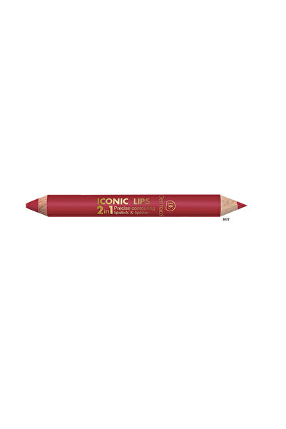 Dermacol 3072 Iconic Lips 2in1 lipstick and lipliner no.05