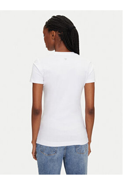 Guess Tricou damă alb W5GI07J1314