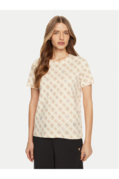 Guess Tricou damă ecru V4YI04I3Z14