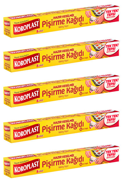 Koroplast Baking Paper Ready Cut 16 Pcs X5