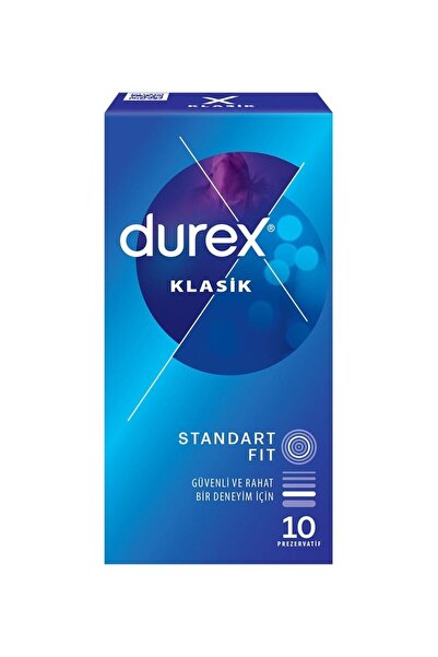 Durex Klasik Prezervatif 10'lu
