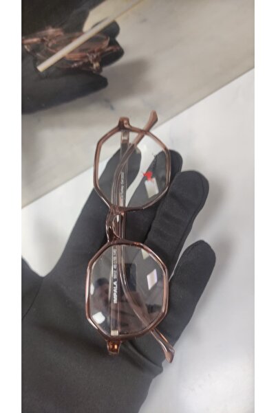 IMPALA İm5512 C.3232 48Ekt Unisex Blue Light Protection Screen Glasses (Light Brown)