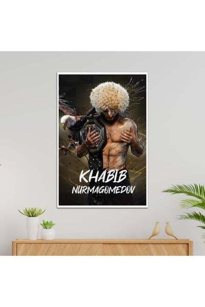 Emoda home Trove ملصق خبيب نورماغوميدوف (40 × 60 سم) - فن المعجبين بمقاتل فنو...