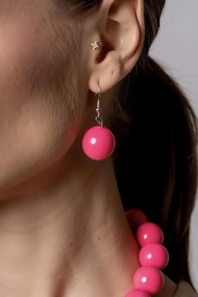 New Obsessions 20mm Big Beads Earrings