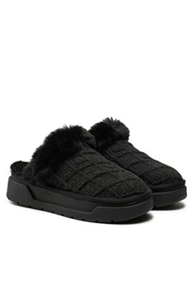 Guess Women's Slippers Black FLFUKAFAL06