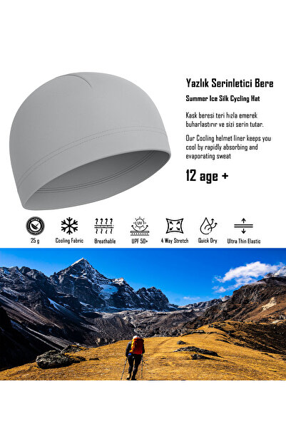 Wear Tight Motosiklet, Bisiklet, Koşu ve Dış Mekan Aktiviteleri İçin Hızlı Kuruyan Spor Şapka-Spor Bere