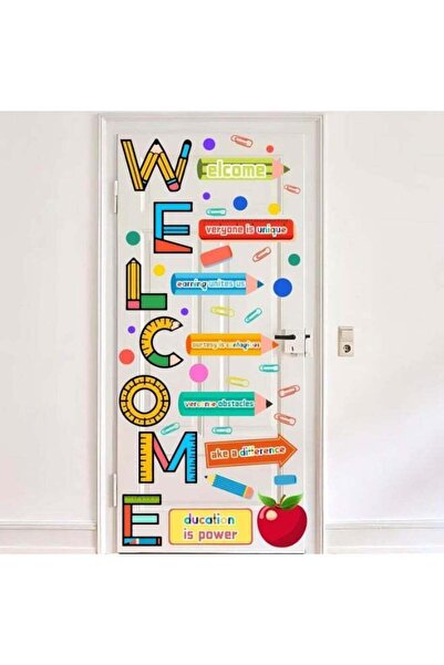 Home Trove 1 ورقة ملصقات نوافذ وأبواب تحفيزية بكلمات ملهمة (60 × 120 سم) بدون...