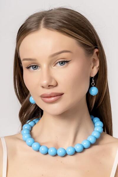 New Obsessions 20mm Big Beads Earrings