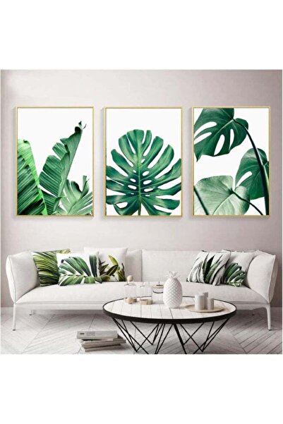 Emoda home Trove لوحة فنية تجريدية حديثة من إيمودا بلامك، لوحة قماشية بأوراق ...