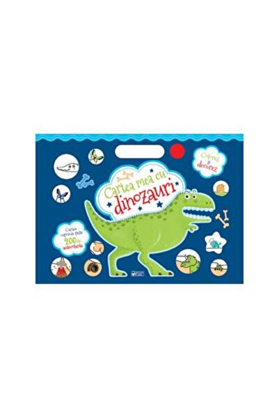 Editura Arc Cartea mea cu dinozauri. Colorez si decorez, Susan