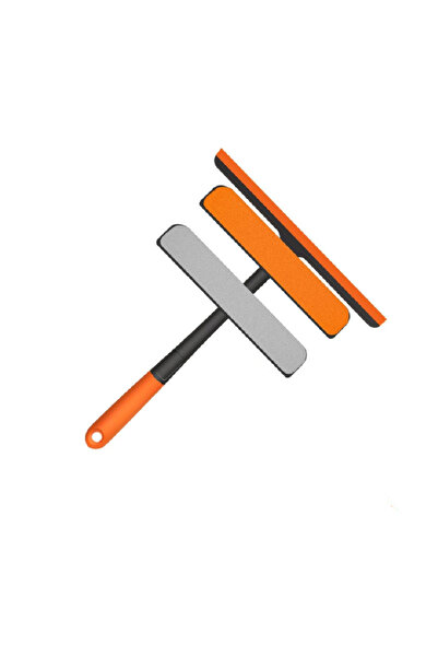 PAA-home Racleta curatare geamuri PAA-home® cu 3 suprafete de stergere,tija 3...