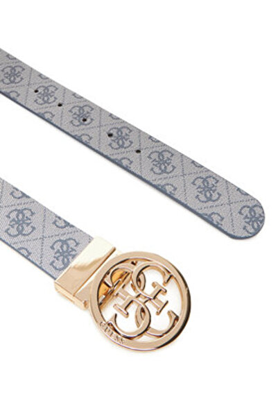 Guess Curea de damă albastră BW9166P4235