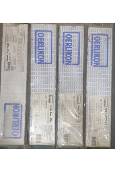Oerlikon Inox Aw+Cb Paslanmaz Çelik Elektrodu 3.25 (1 Paket)