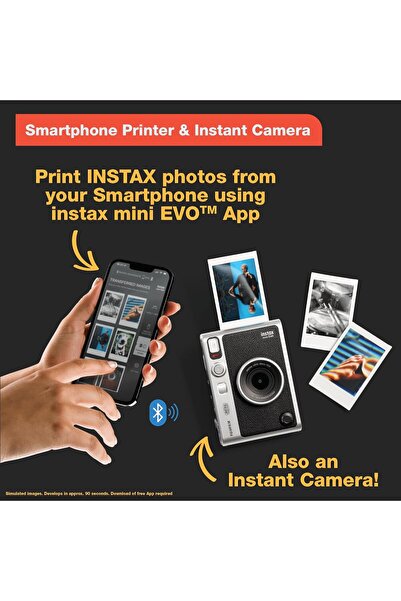Fujifilm Instax Mini Evo - Brown