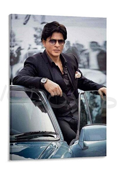 ALAYRA International Shah Rukh Khan Black & White Art Poster (30x40 cm) – Ind...