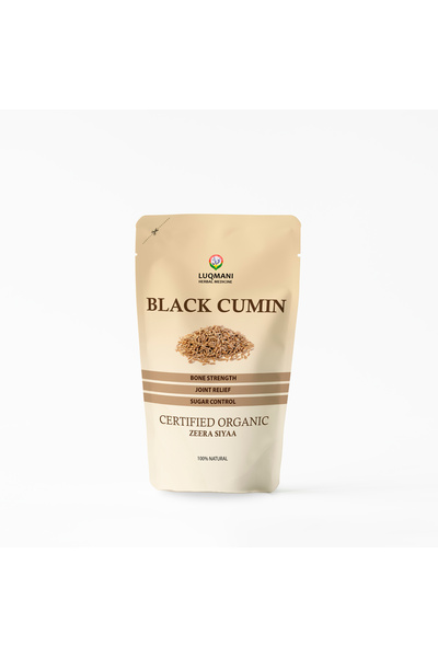 Luqmani herbs Black Cumin – Zeera Siyaa – 200 gram Pack
