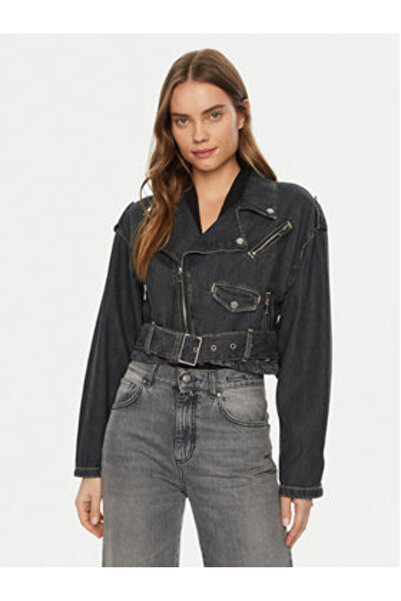Guess Jachetă din denim pentru femei, bleumarin W5RN58D5LF1