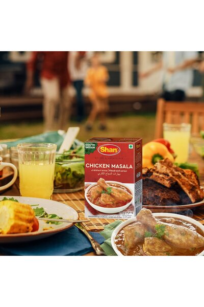 Shan Chicken Masala 165 g Traditional Spice Blend for Rich, Flavorful & Aromatic Chicken Curries