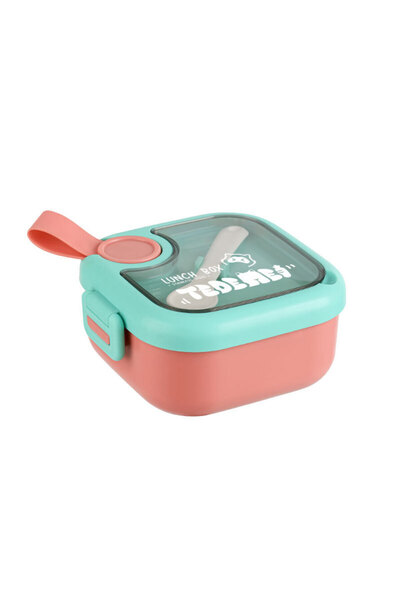 Mobcos Kids 304 Stainless Steel Mixing Bowl Insulated Baby Food BoxWith Spoon Scissors Set Food Storage Box
