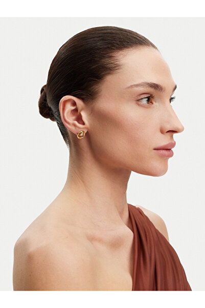 Guess Cercei din aur pentru femei JUBE05188JW