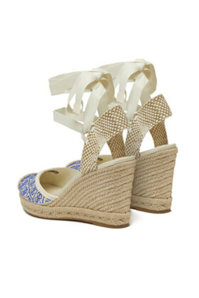 Guess Espadrile bej pentru femei FLJCRNFAB04