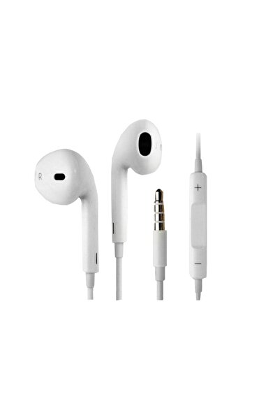 FOXMAG24 Слушалки за уши с микрофон, 3,5 мм жак, ясен звук, силен бас, управл...