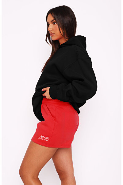 The Champ Clothing Brasil Women's Daily Comfortable Shorts with Pockets – Elastic Waist Summer