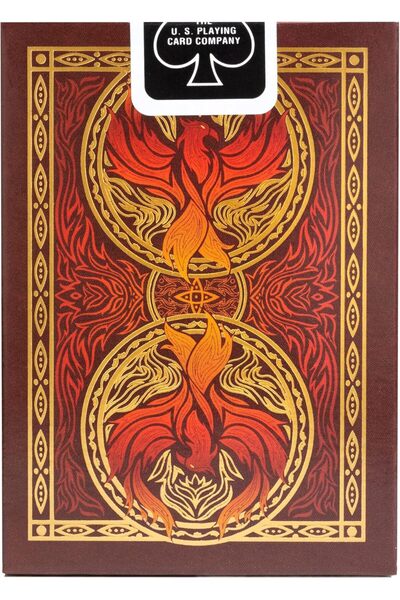 Bicycle Fyrebird Playing Card With Premium Foil Packaging